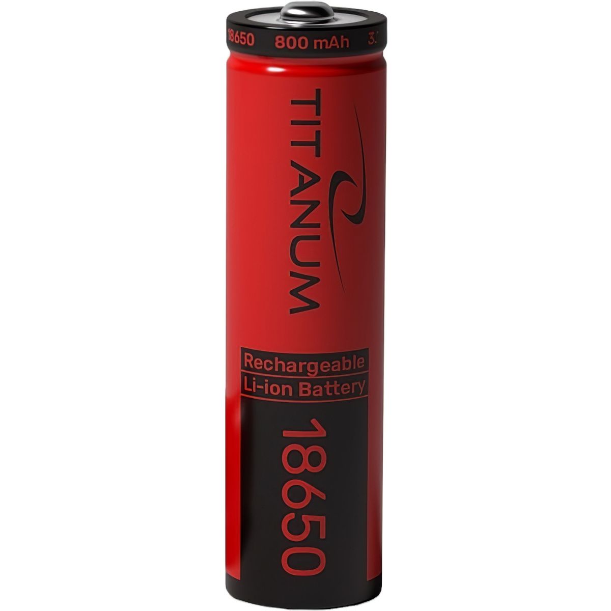 Акумулятор Titanum Li-ion 18650 без захисту 800 mAh bulk 1 шт. (T-18650/800/1B) - фото 1