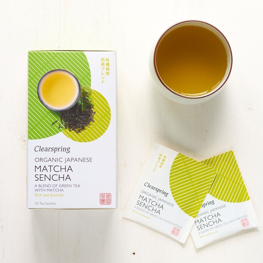 Чай зеленый Clearspring Matcha Sencha органический 36 г (20 шт. х 1.8 г) - фото 3
