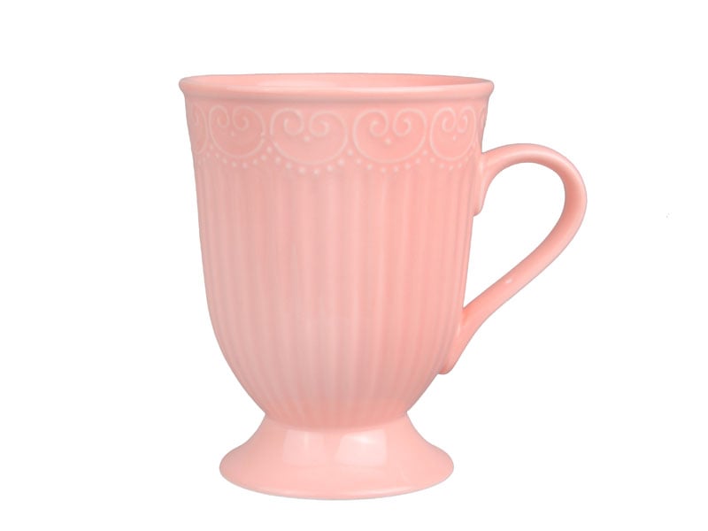 Чашка Lefard Ажур, розовый, 450 мл (722-121) - фото 1