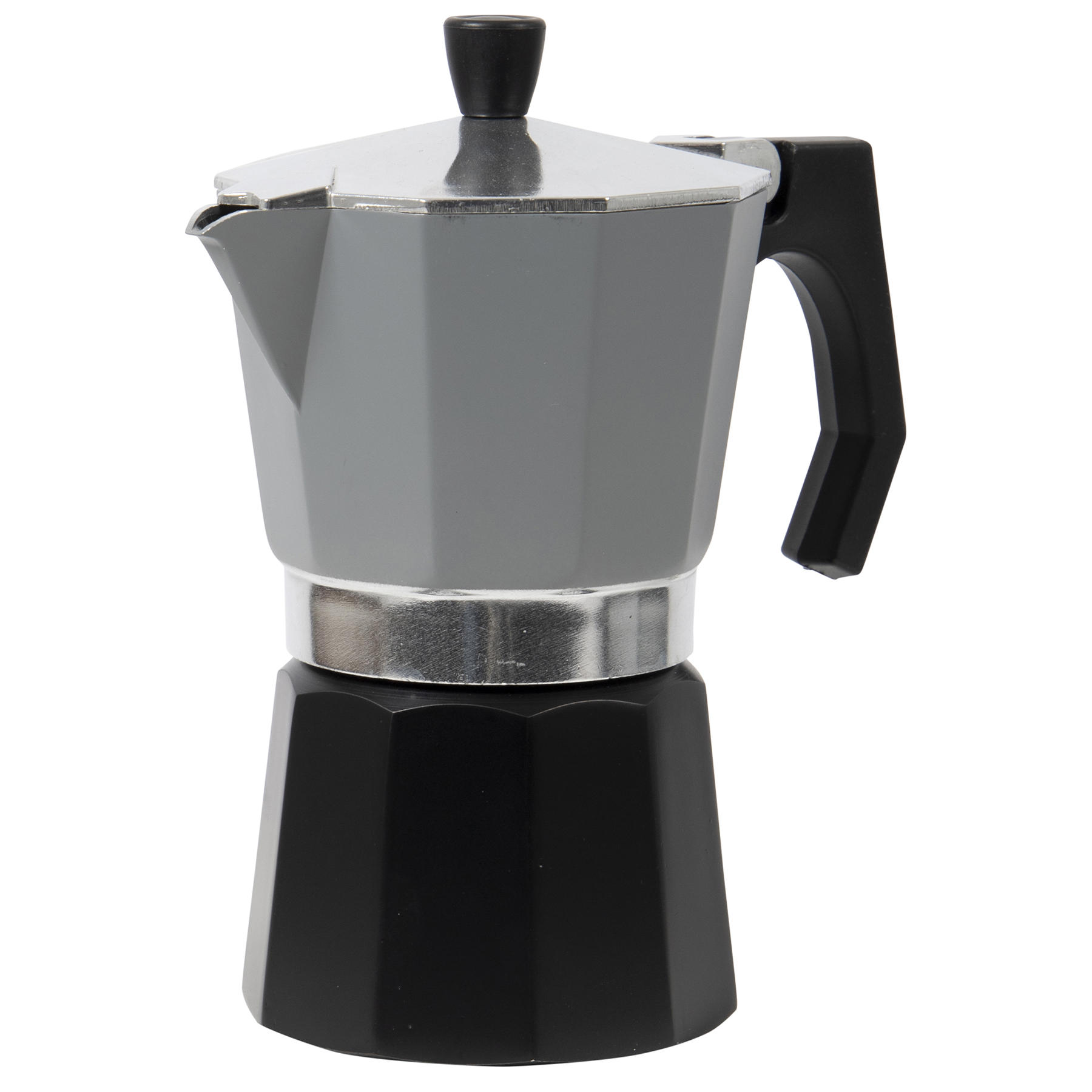 Кофеварка гейзерная Bo-Camp Hillingdon 6-cups Grey/Black серая (2200520) - фото 6