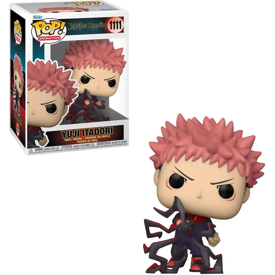 Фигурка Funko Pop Фанко Поп Jujutsu Kaisen Магическая Битва Itadori Итадори Итадори 10 см FP JK I 1111 - фото 1