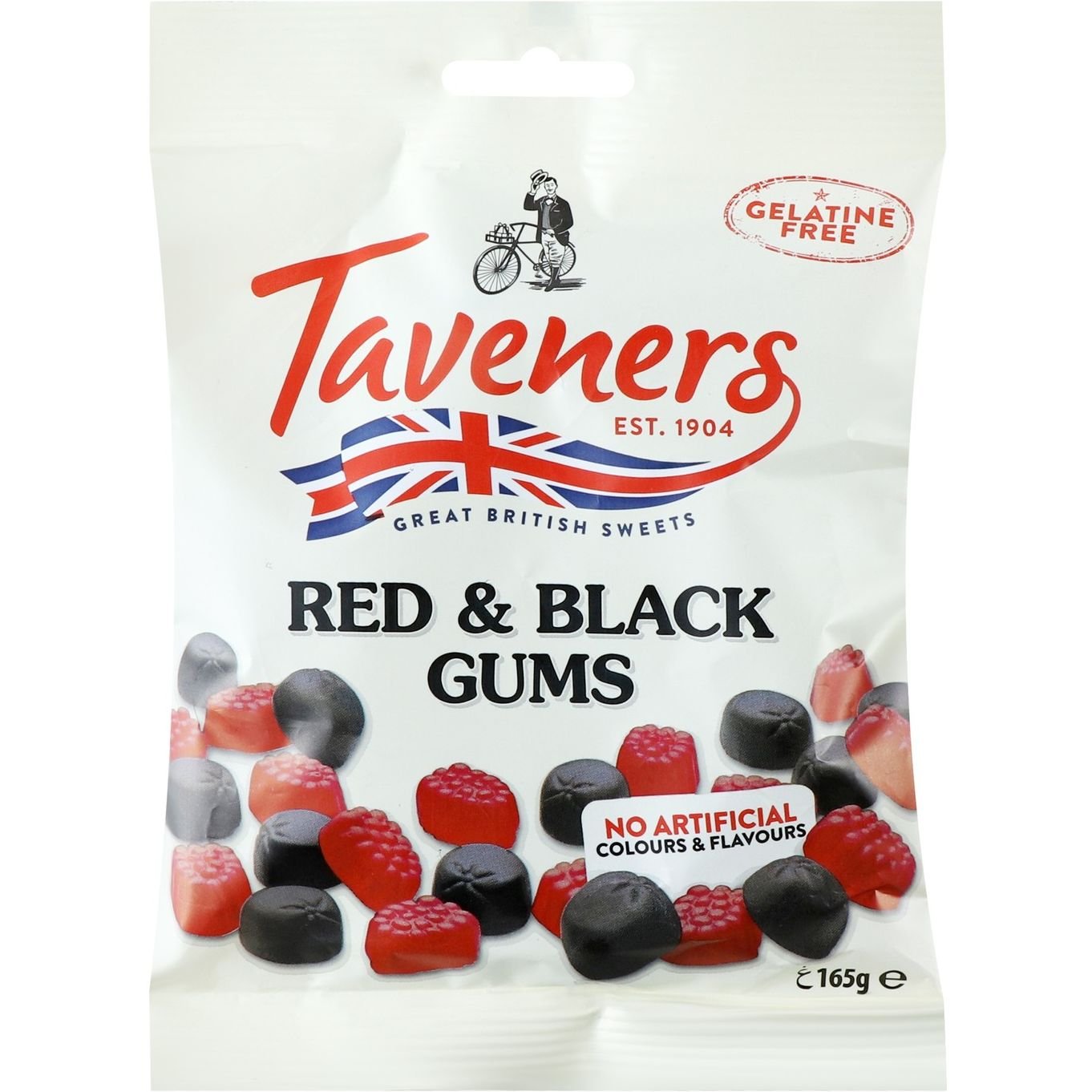 Цукерки Taveners Black and Red жувальні 165 г (895773) - фото 1