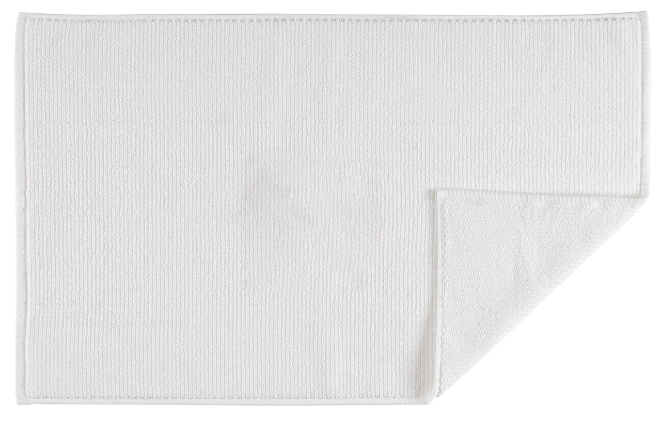 Рушник для ніг Maisonette Marlon, 80х50 см, білий, 1 шт. (19289) - фото 2