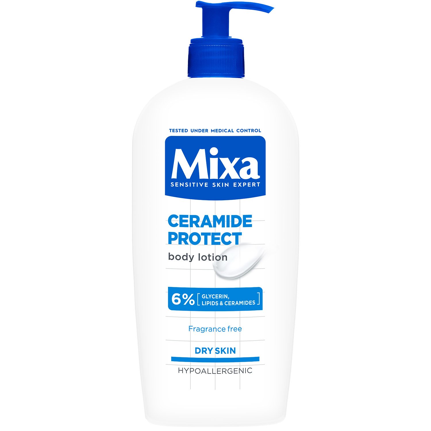 Лосьон для тела Mixa Ceramide Protect укрепляющий для очень сухой кожи 400 мл - фото 1