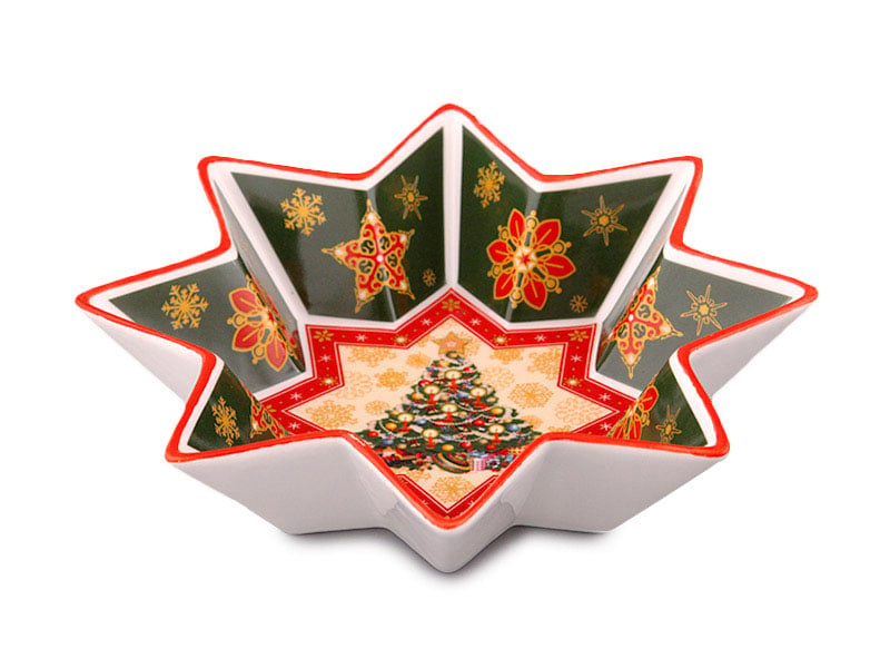 Салатник Lefard Christmas Collection, фарфор, 26 см (986-014) - фото 1