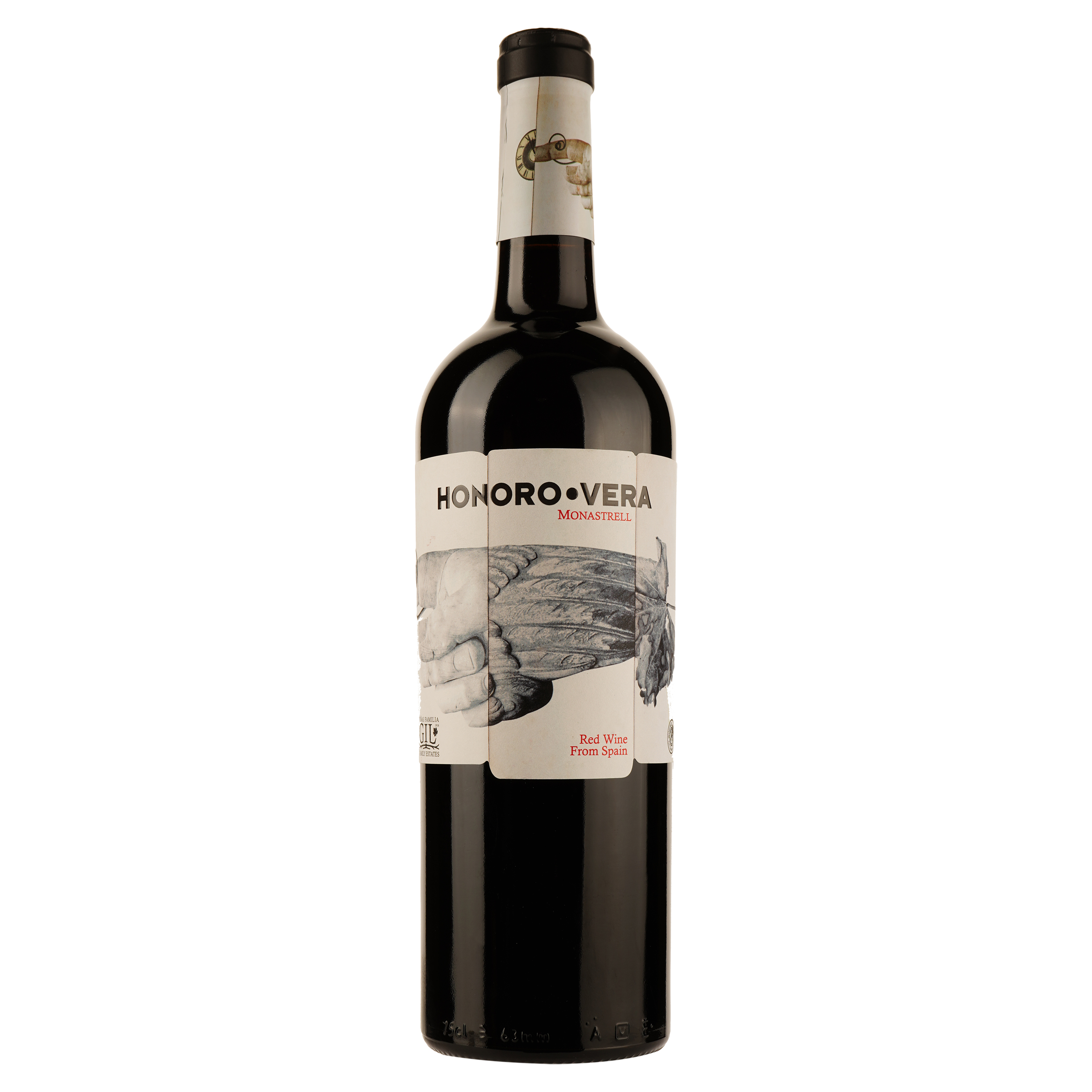 Вино Bodegas Ateca Honoro Vera Monastrell, красное, сухое, 14,5%, 0,75 л (31864) - фото 1