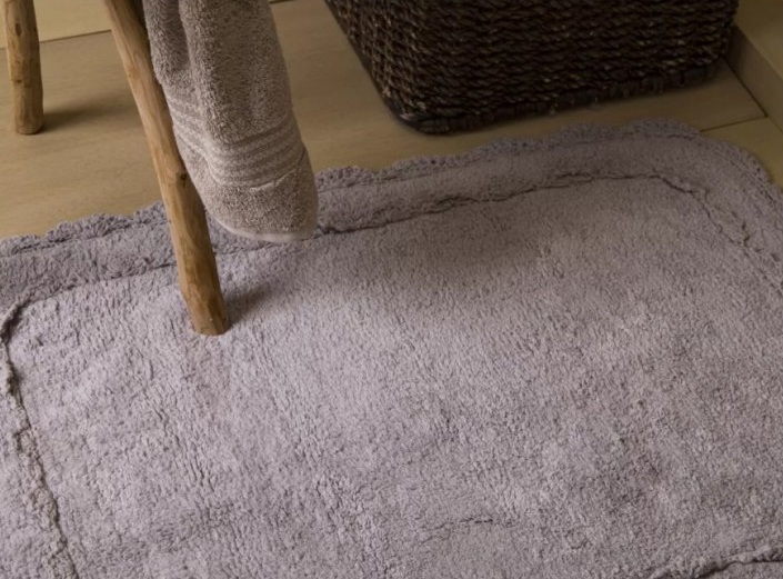 Набор ковриков Irya Darya gri, 90х60 см и 60х40 см, серый (svt-2000022264563) - фото 2