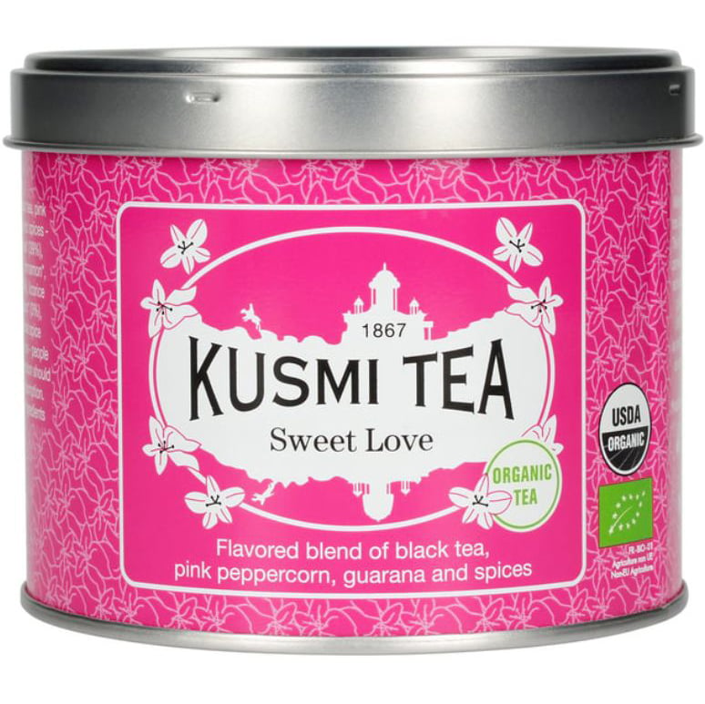Чай черный Kusmi Tea Sweet Love органический 100 г - фото 1