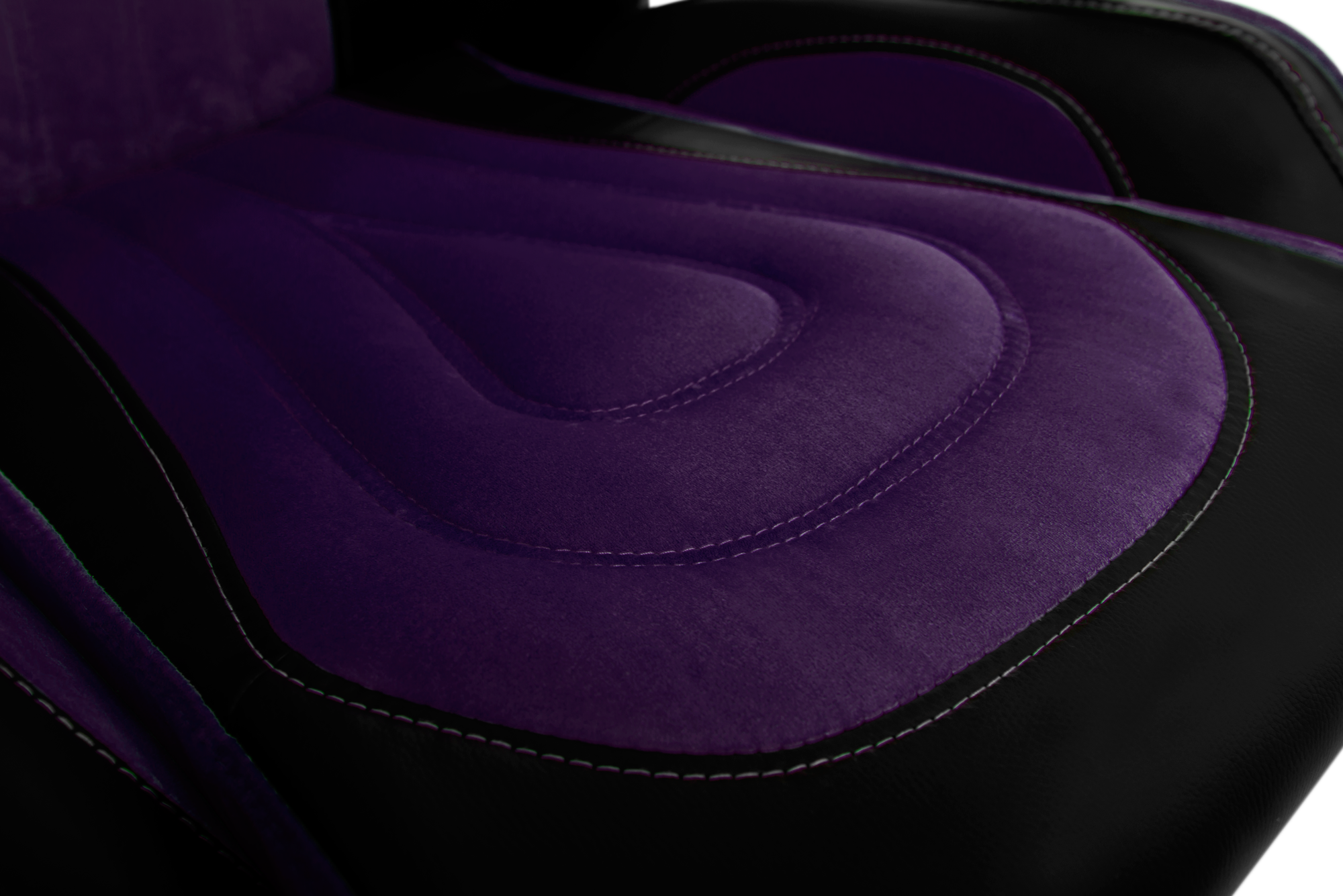 Геймерское кресло GT Racer черное с фиолетовым (X-2645 Black/Violet) - фото 7