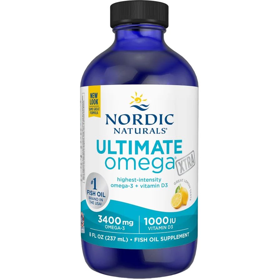 Рыбий жир Nordic Naturals Ultimate Omega-3 Xtra со вкусом лимона 237 мл - фото 1