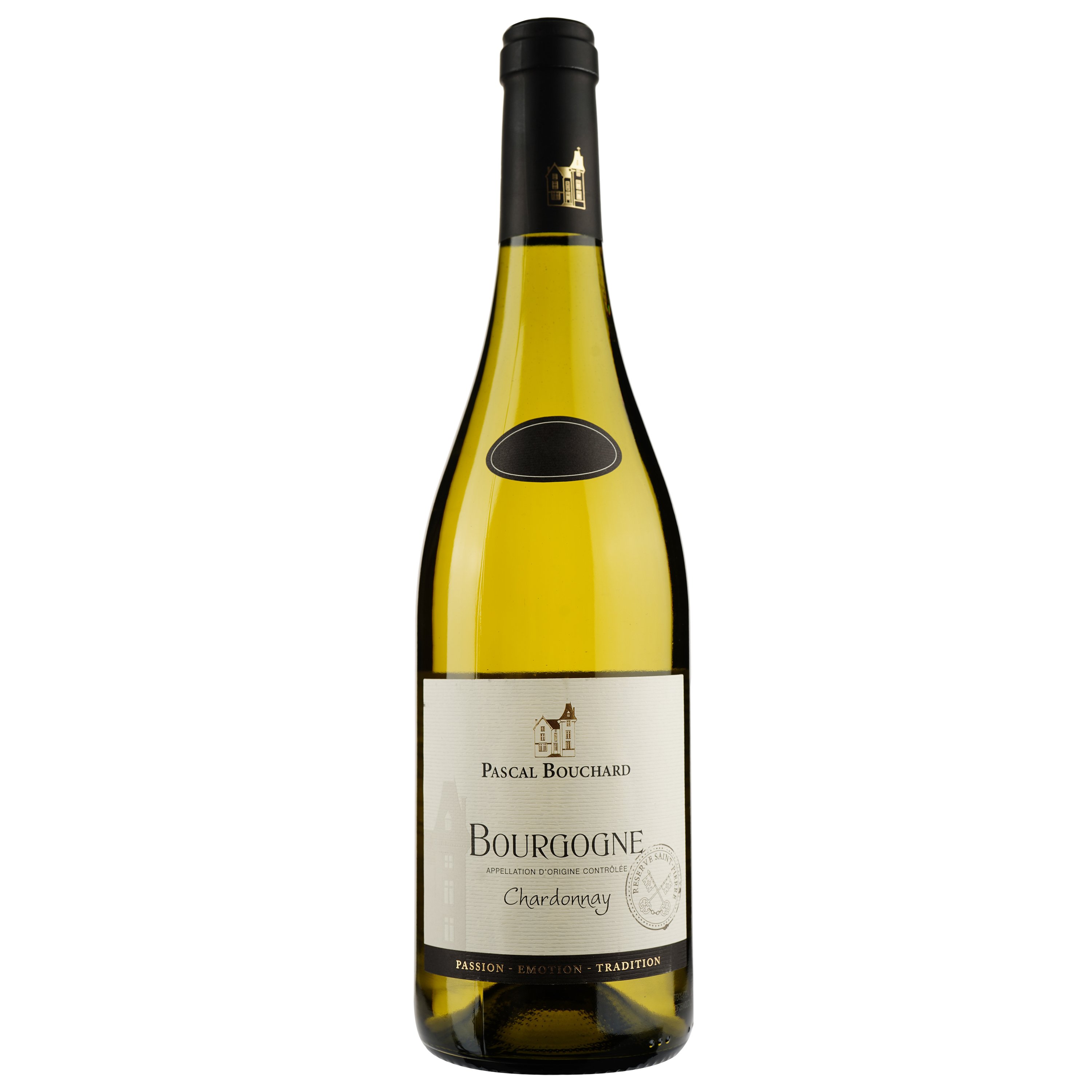 Вино Pascal Bouchard Bourgogne Chardonnay, 13%, 0,75 л (746875) - фото 1