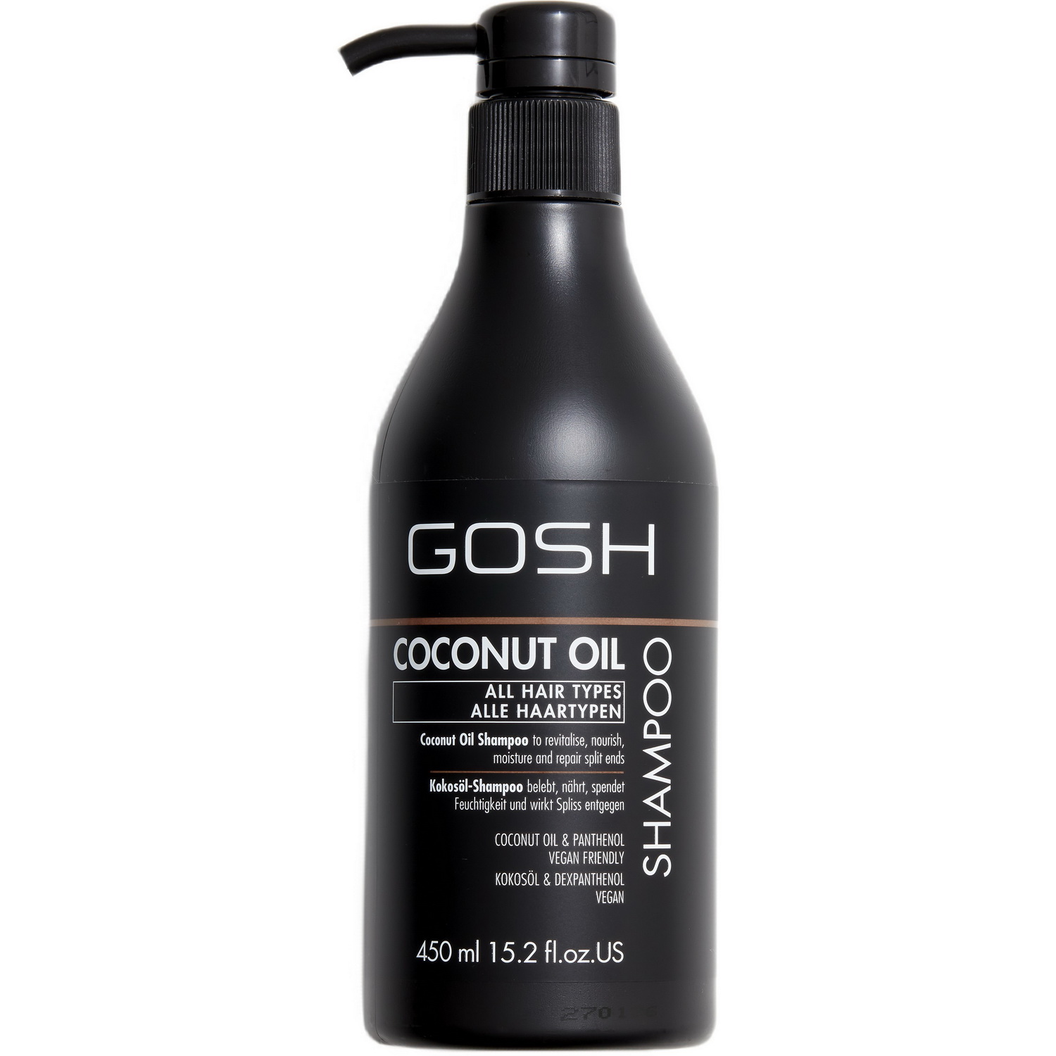 Шампунь Gosh Coconut Oil, з кокосовою олією, живильний, 450 мл - фото 1