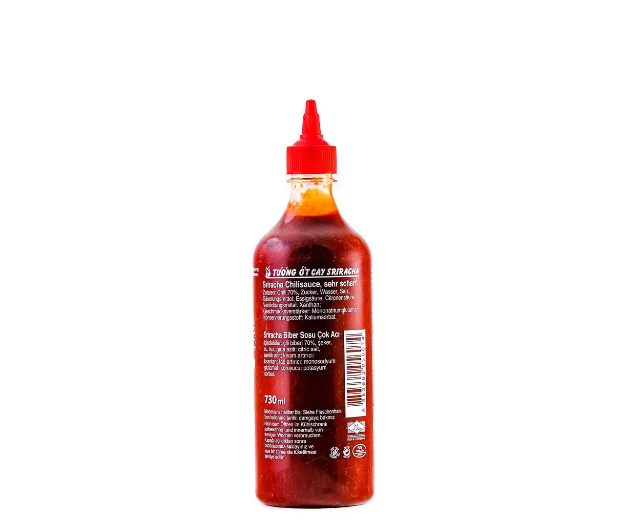 Соус Шрірача екстра-гострий чилі (70% чилі) Flying Goose Brand Sriracha 730 мл - фото 2