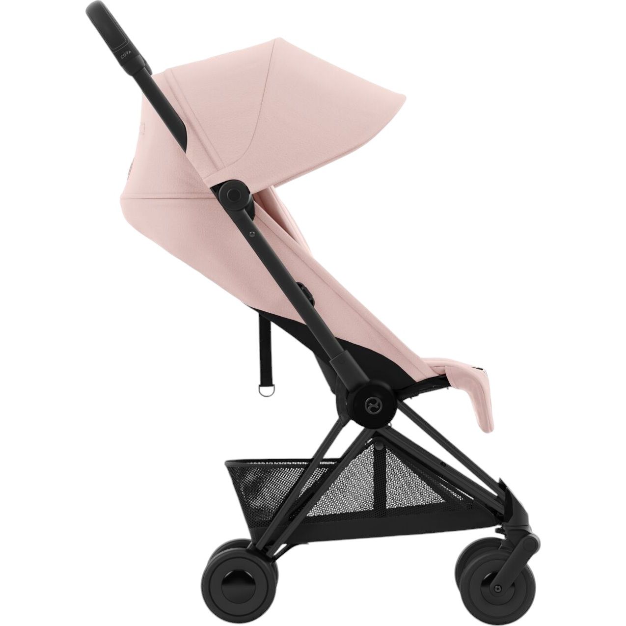 Прогулянкова коляска Cybex Coya Matt Black Peach Pink (522004345) - фото 4