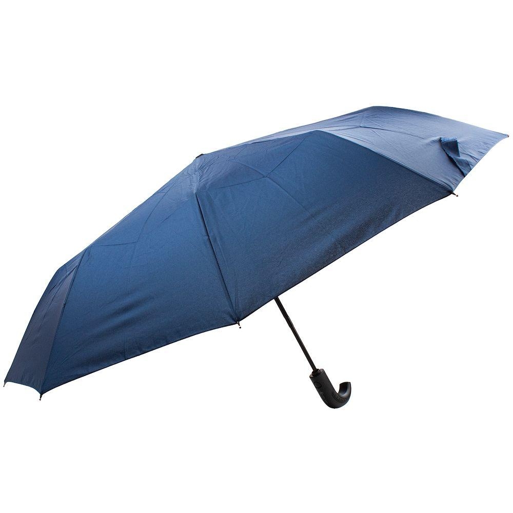 Мужской складной зонтик полуавтомат Zest 102 см синий - фото 1