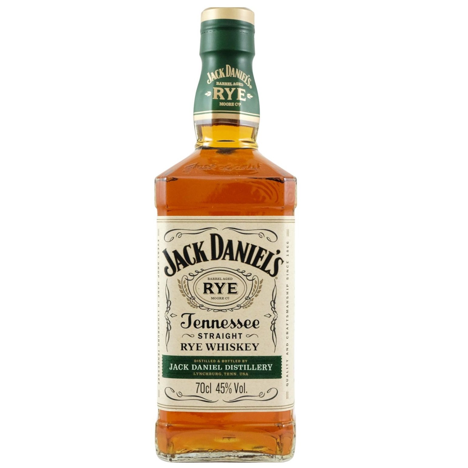 Віскі Jack Daniel's Straight Rye, 45%, 0,7 л - фото 1