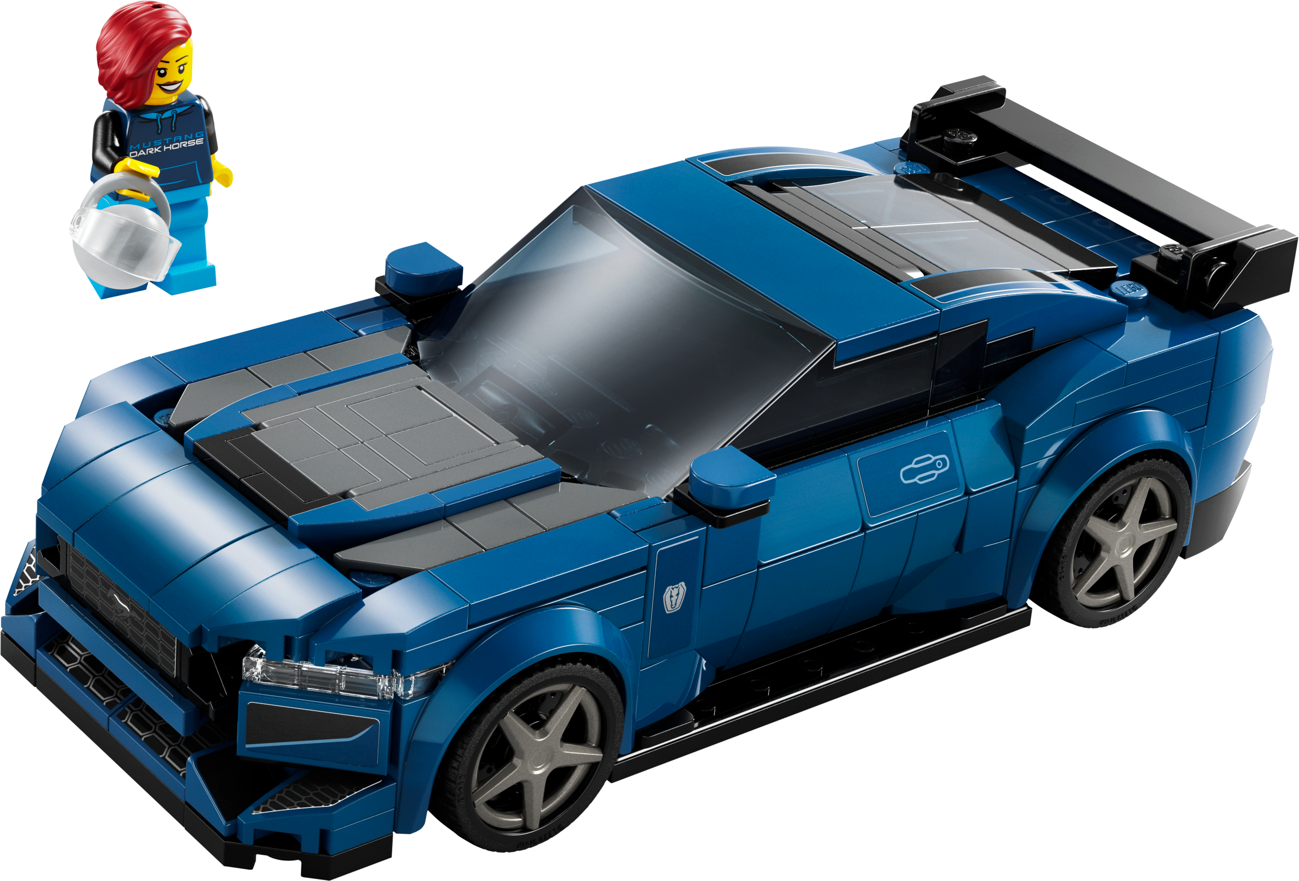 Конструктор LEGO Speed ​​Champions Спортивный автомобиль Ford Mustang Dark Horse 344 детали (76920) - фото 2