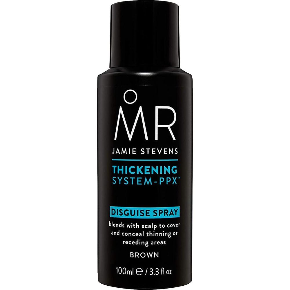 Маскуючий спрей для волосся Mr Jamie Stevens Disguise Spray, коричневий, 100 мл - фото 1