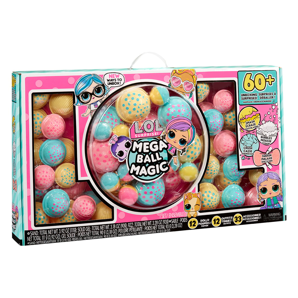 Ігровий набір з куклами L.O.L. Сюрприз Mega Ball Magic (119951) - фото 3
