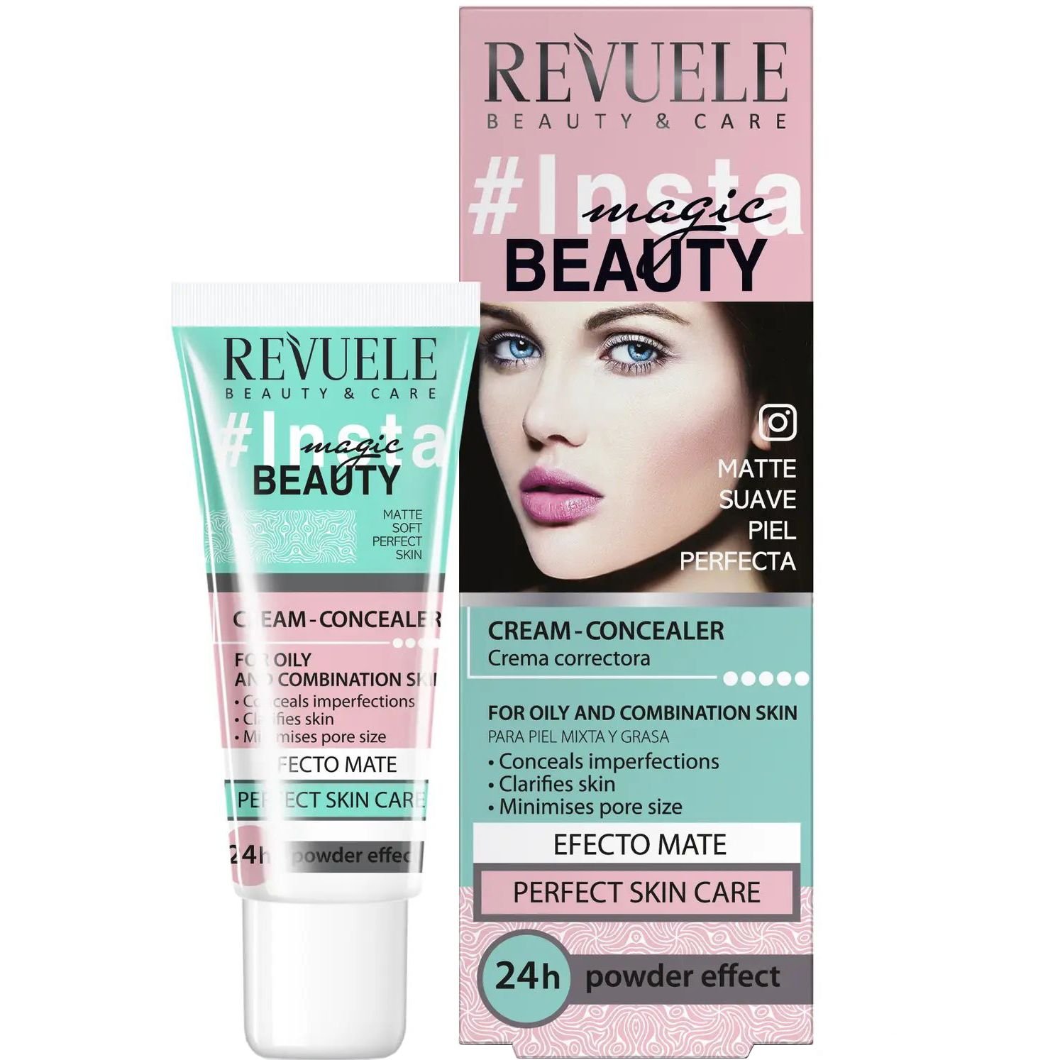 Крем-консилер для обличчя Revuele #Insta Magic Beauty, 35 мл - фото 1
