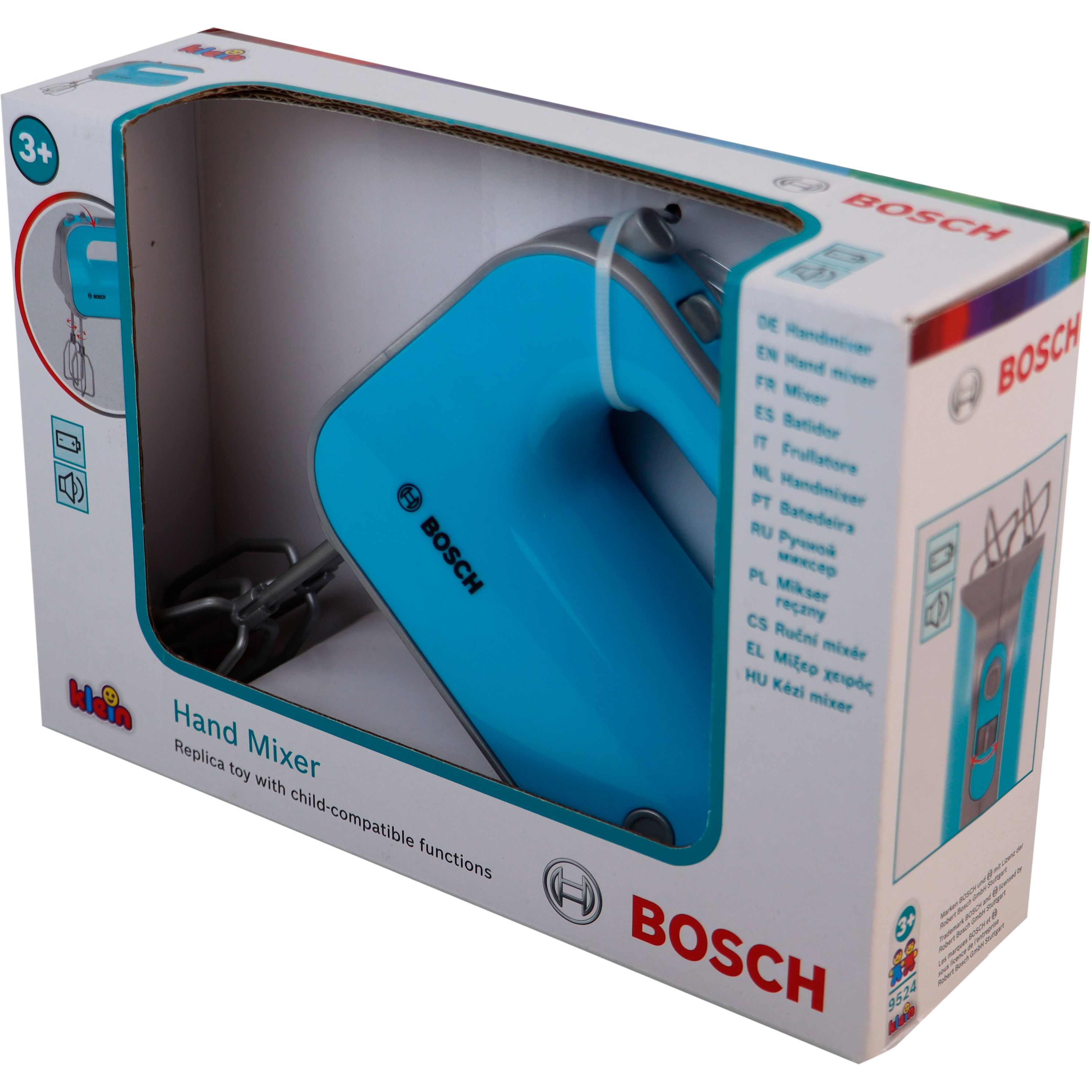 Игрушечный набор Bosch Mini ручной бирюзовый миксер (9524) - фото 3