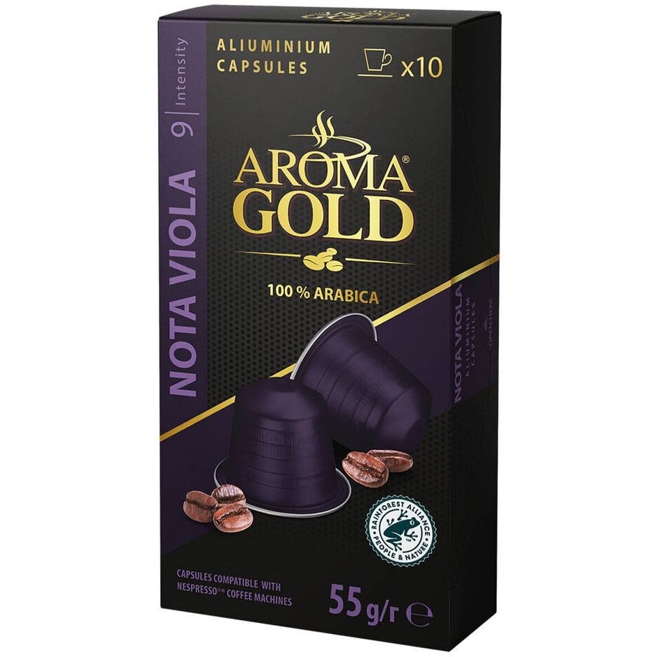 Кава в капсулах Aroma Gold Nota Viola 55 г (10 шт. по 5.5 г) - фото 1