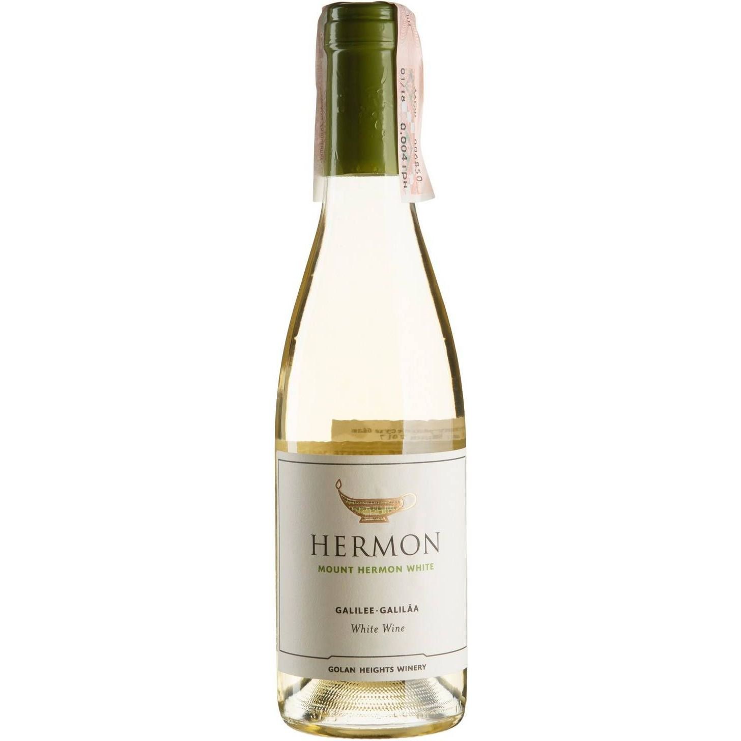Вино Golan Heights Winery Mount Hermon Yarden, біле, сухе, 0,375 л - фото 1
