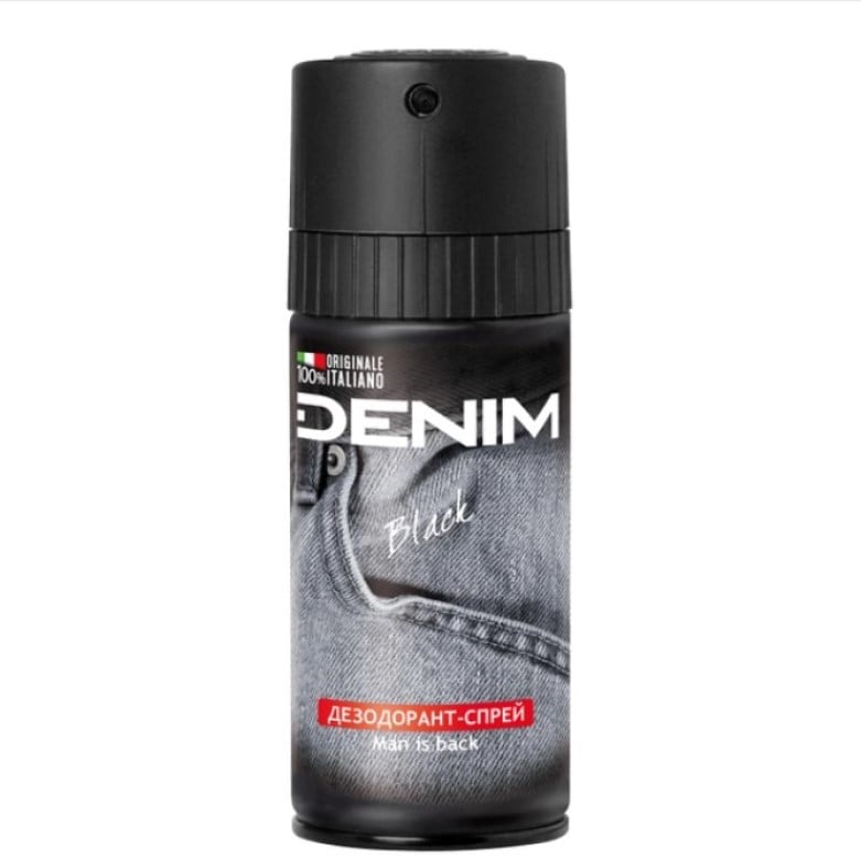 Дезодорант-спрей Denim Black, 150 мл - фото 1