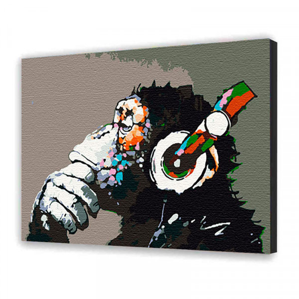 Картина за номерами ArtCraft Disco monkey 40x50 см (11675-AC) - фото 2