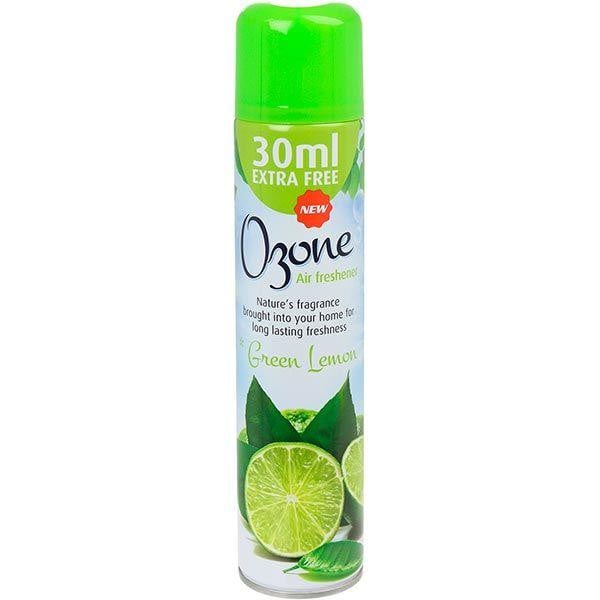 Освежитель воздуха Ozone Аэрозольный, Зеленый лимон, 300 мл - фото 1