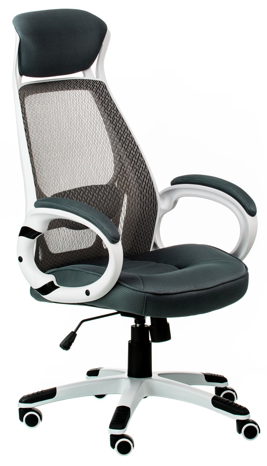 Кресло офисное Special4you Briz серый с белым (E0888) - фото 3