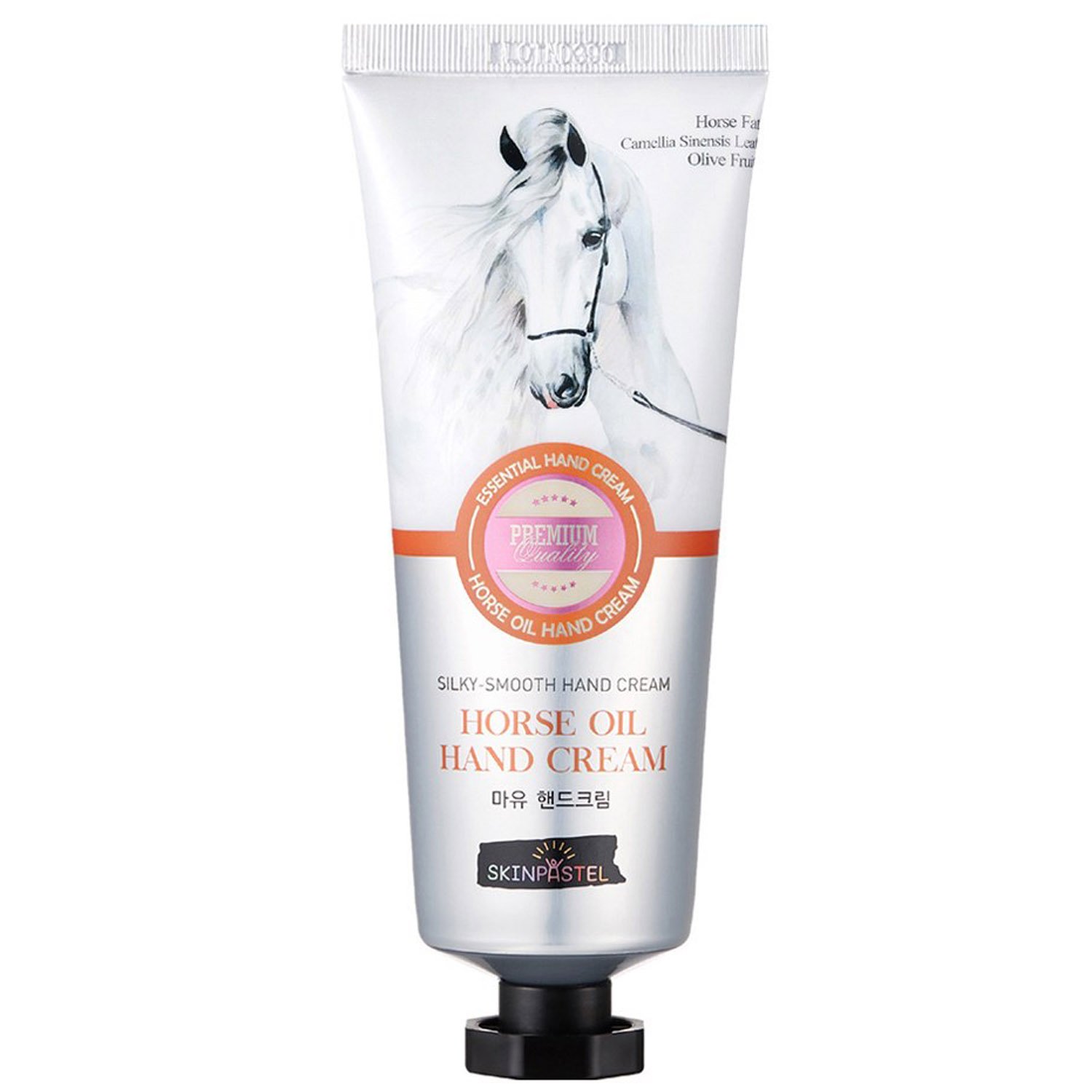 Крем для рук Skinpastel Premium Horse Oil Hand Cream, відновлювальний, 100 мл - фото 1