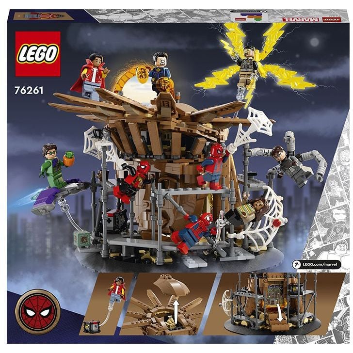 Конструктор LEGO Super Heroes Marvel Решающий бой Человека-Паука 900 деталей (76261) - фото 2