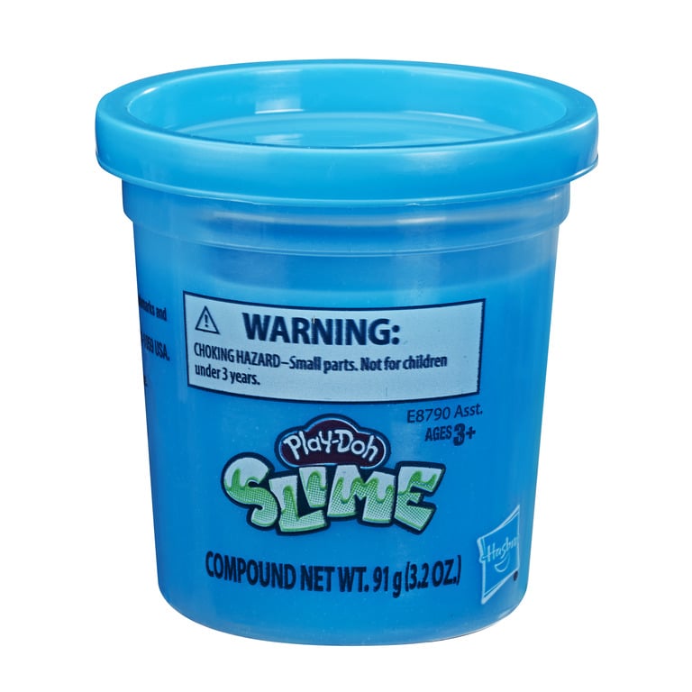Баночка слизи Hasbro Play-Doh, синий (E8804) - фото 1
