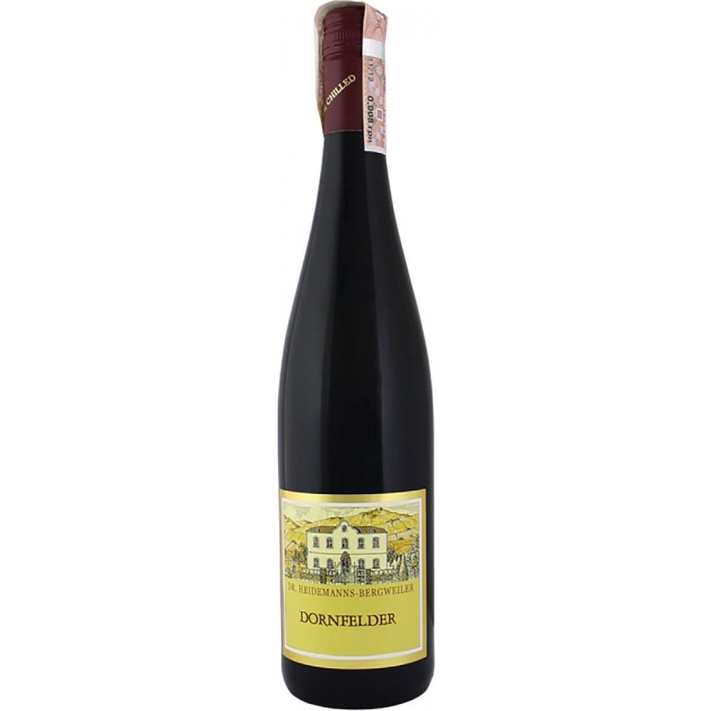 Вино Dr. Heidemanns-Bergweiler Dornfelder, червоне, напівсолодке, 0,75 л - фото 1