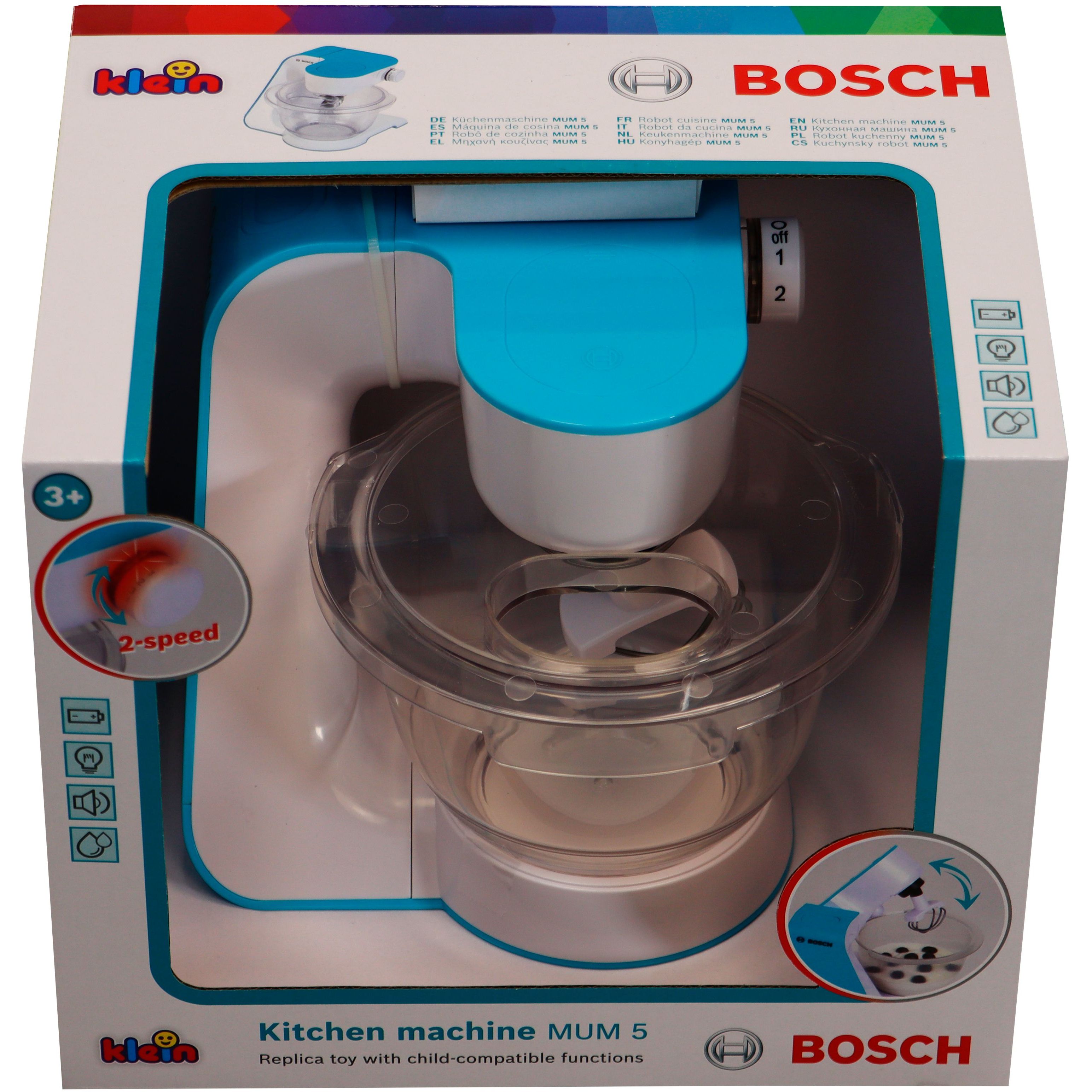Іграшковий набір Bosch Mini кухонний комбайн бірюзовий (9521) - фото 3