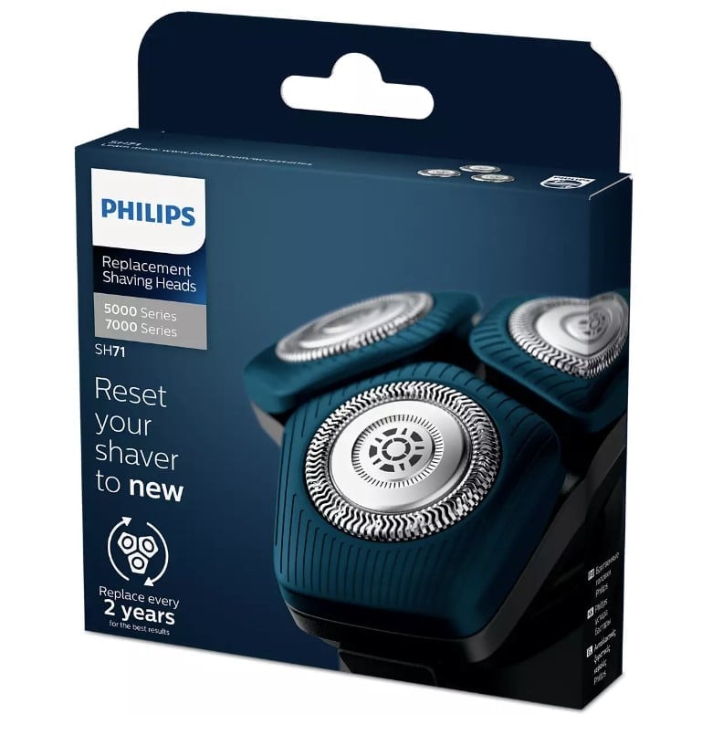Сменные бритвенные головки Philips Shaver series 7000, 5000 (SH71/50) - фото 4