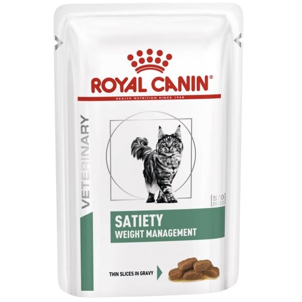 Консервований корм для дорослих кішок із надмірною вагою Royal Canin Satiety Weight Management, 85 г (1070001) - фото 1