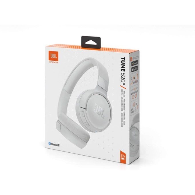 Беспроводные наушники JBL T-520 Bluetooth White - фото 7