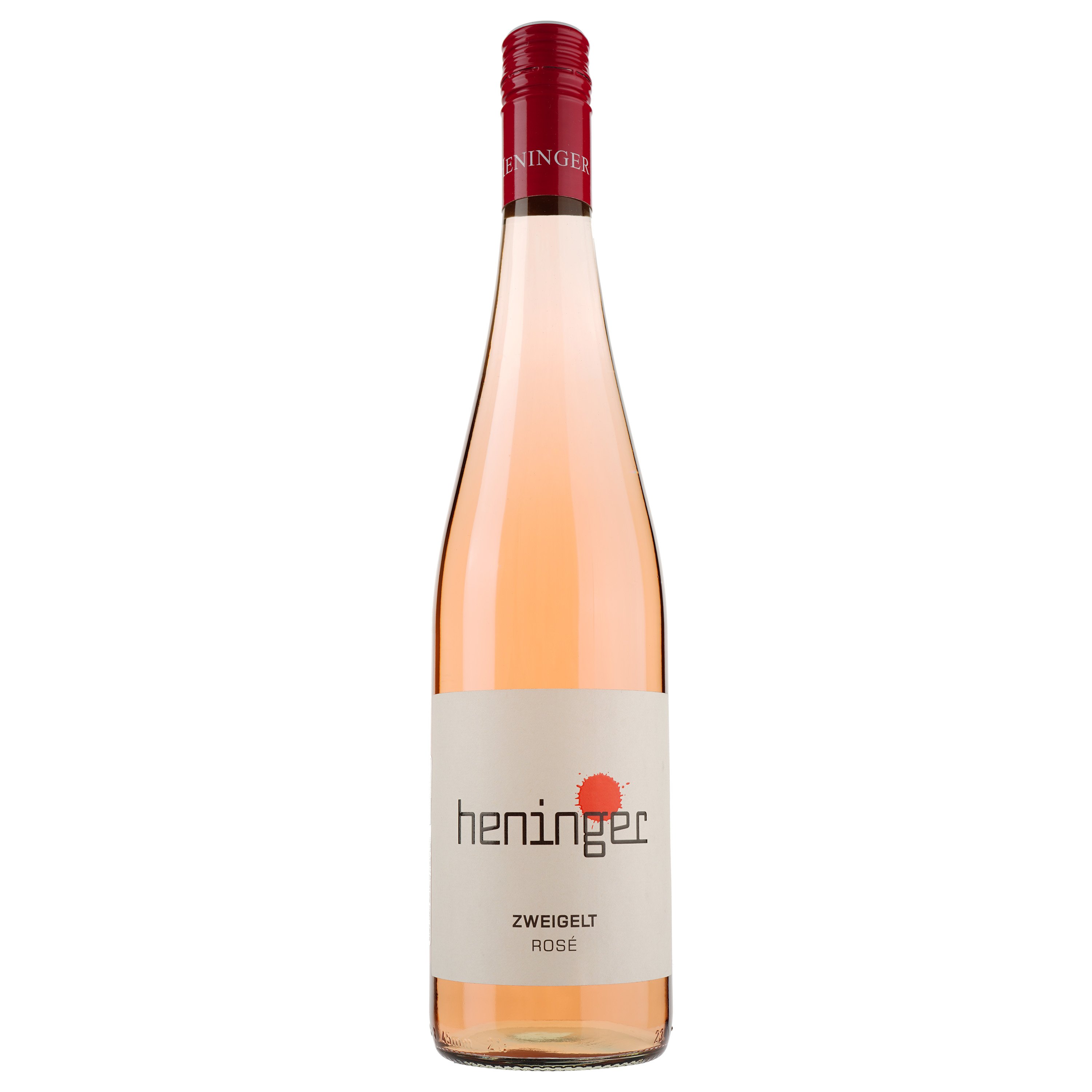 Вино Heninger Zweigelt Rose, рожеве, сухе, 0,75 л - фото 1