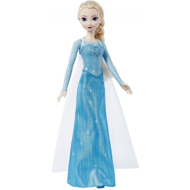 Кукла-принцесса Disney Frozen Поющая Эльза Ледяное сердце (HLW55) - фото 1