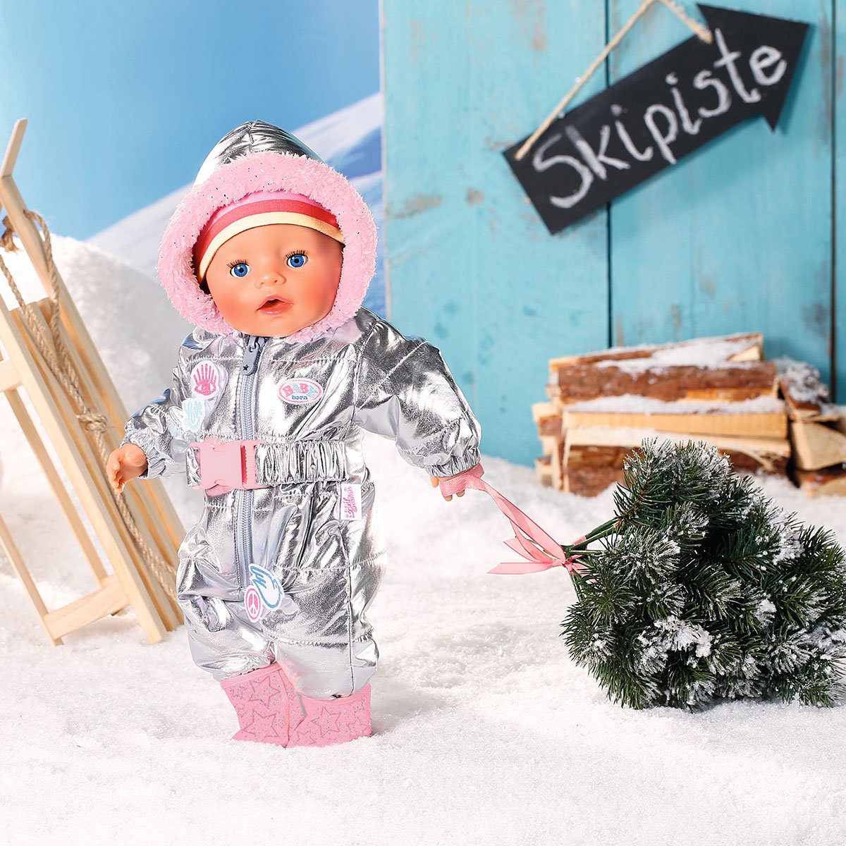 Набор одежды для куклы Baby Born Зимний костюм Делюкс (826942) - фото 6
