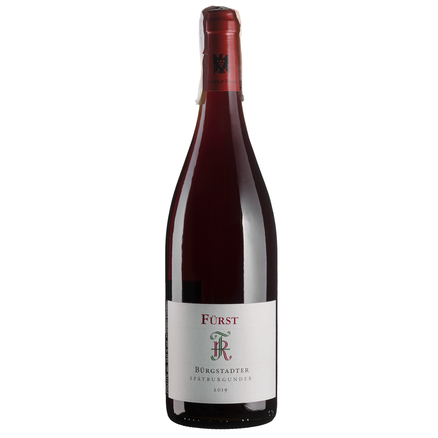Вино Rudolf Furst Burgstadter Spatburgunder 2019, красное, сухое, 0,75 л - фото 1