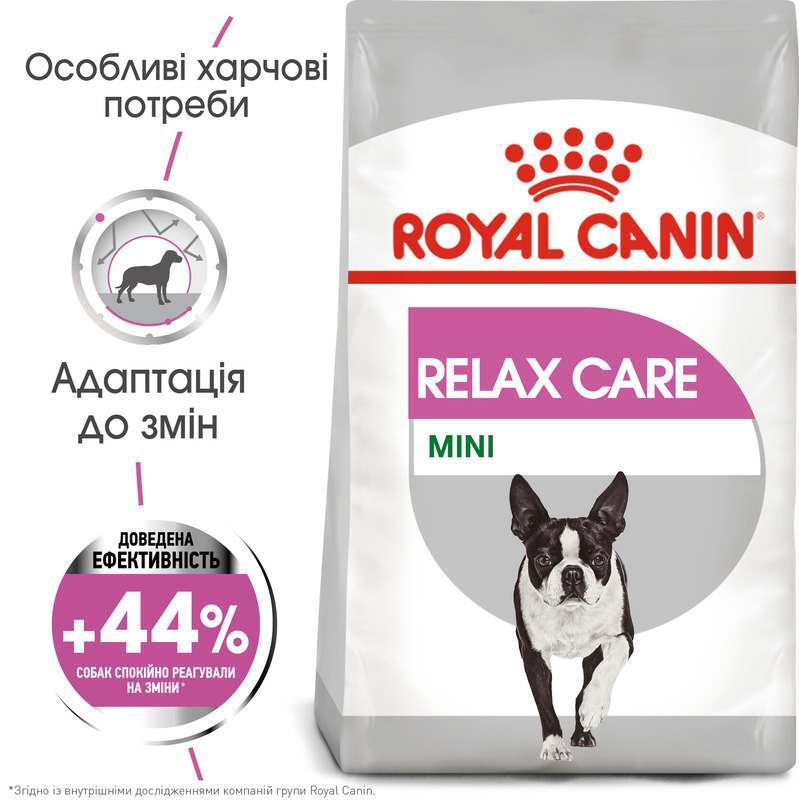 Сухий корм для собак малих порід, чутливих до змін середовища Royal Canin Mini Relax Care, 3 кг (1224030) - фото 2