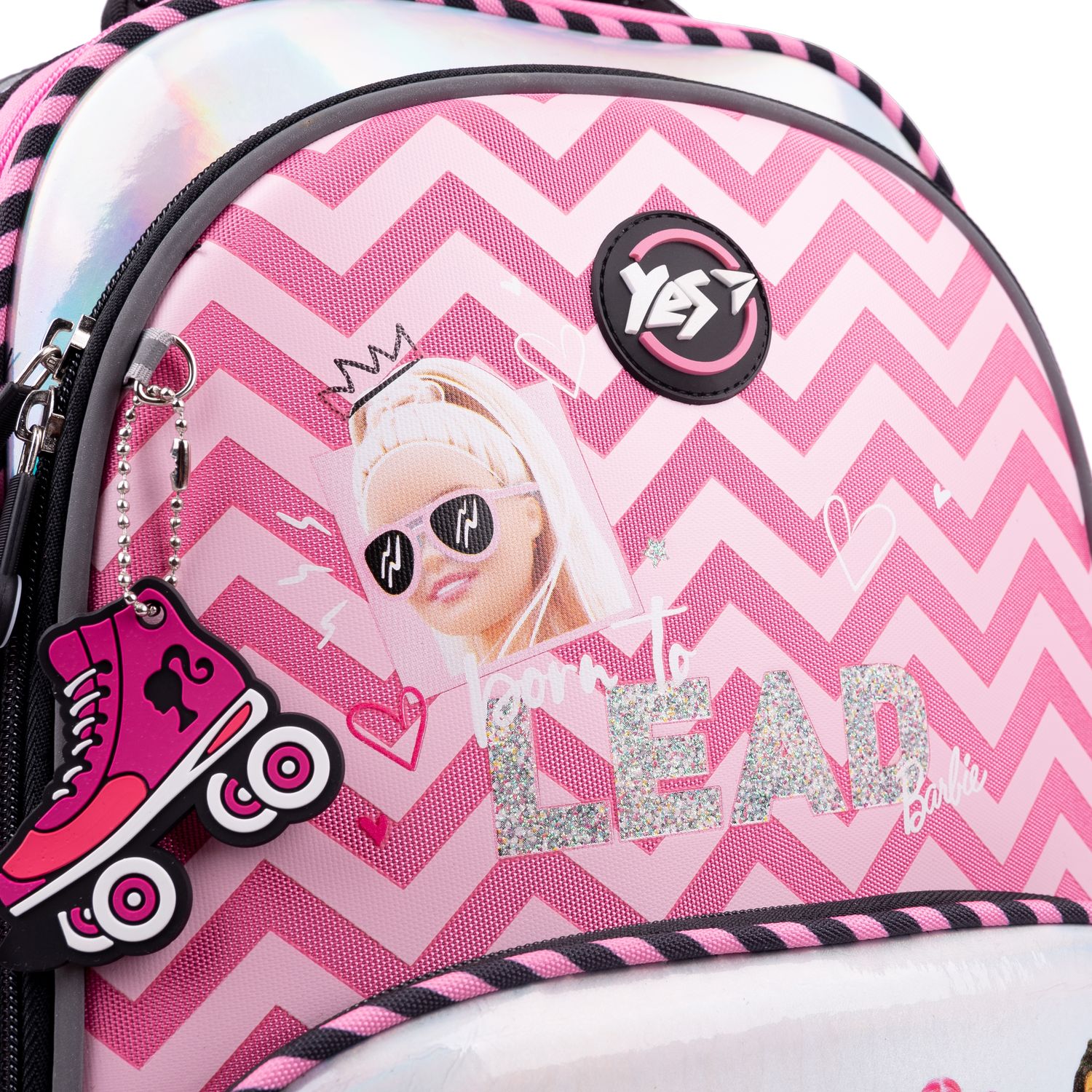 Рюкзак каркасний Yes S-30 Juno Ultra Premium Barbie, розовый (558956) - фото 7