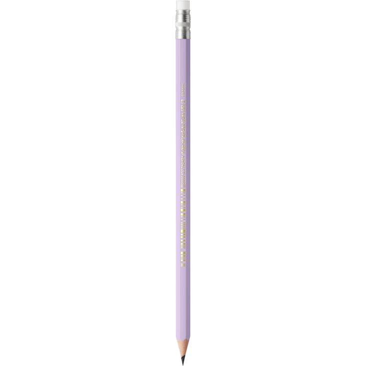 Набір олівців BIC Evolution Pastel з гумкою в блістері 5 шт. (518986) - фото 2