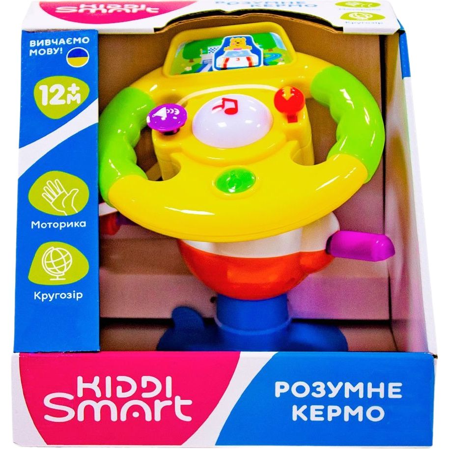 Іграшка на присосці Kiddi Smart Розумне кермо (063420) - фото 5