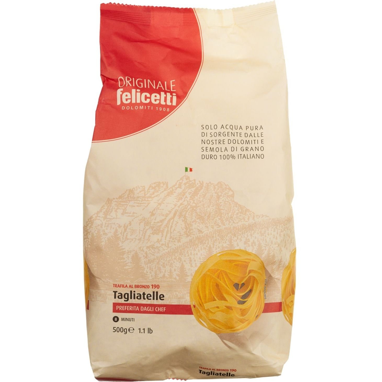 Макаронные изделия Felicetti тальятелле 500 г + соус трюфельный Frantoio di Sant'agata 80 г - фото 2