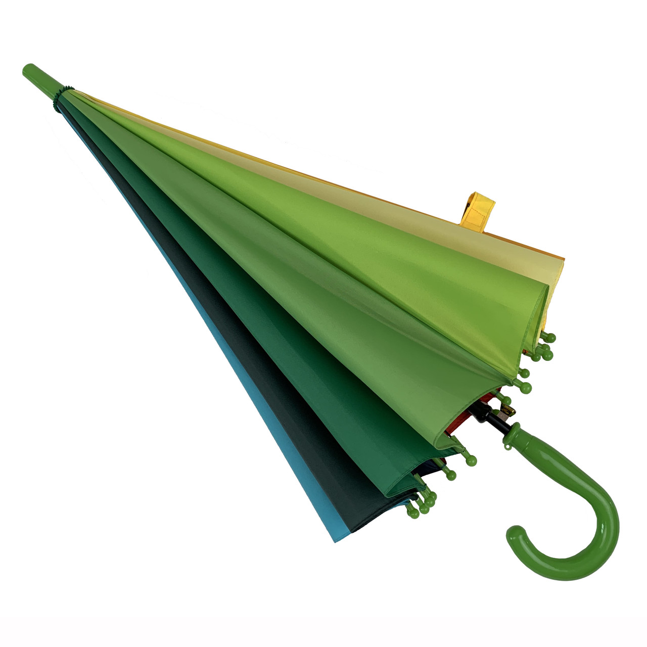 Детский зонт-трость полуавтомат The Best 86 см разноцветный - фото 5