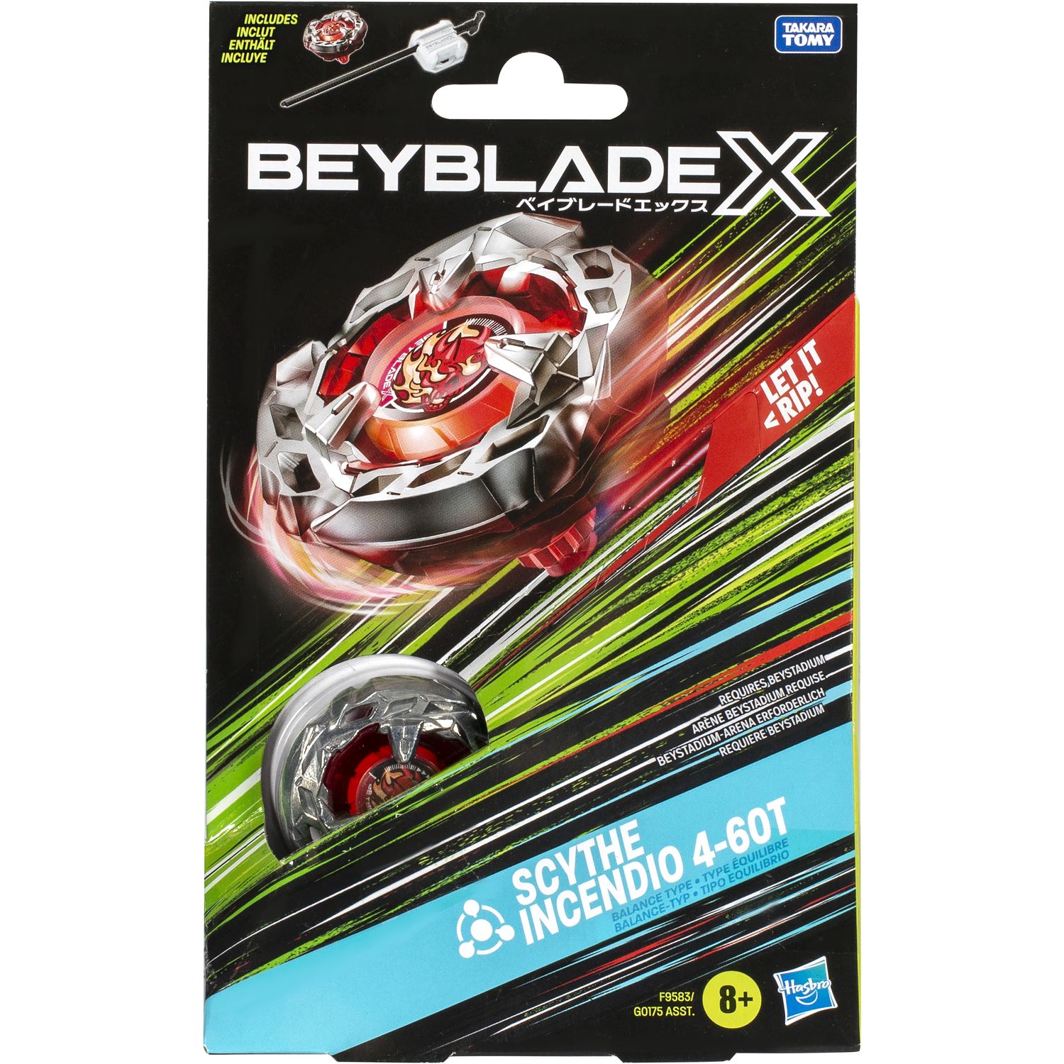 Іграшка-дзиґа Hasbro Beyblade X з пусковим пристроєм (G0175) - фото 4